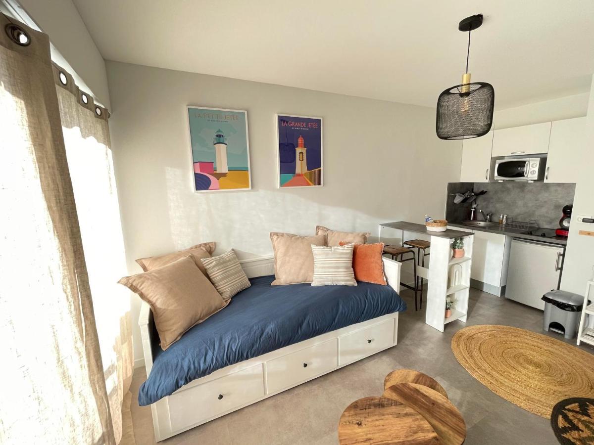 La Rose Des Vents - Studio A 20 Metres Du Remblai Les Sables-dʼOlonne Εξωτερικό φωτογραφία